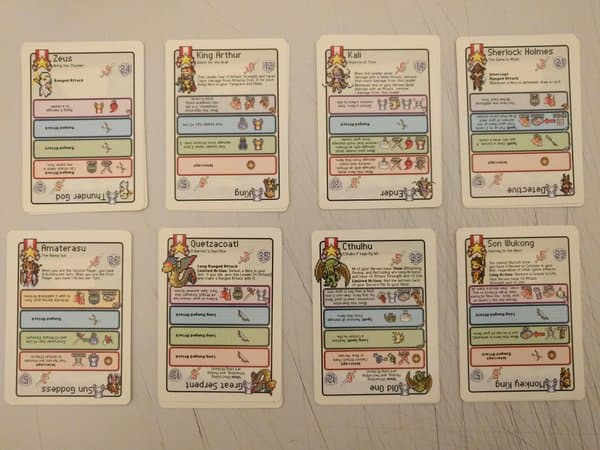 Pixel Tactics: Mythology Heroes Promo Set