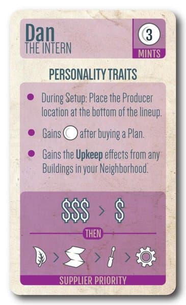 Mint Works: Tantrum House Intern Promo Card