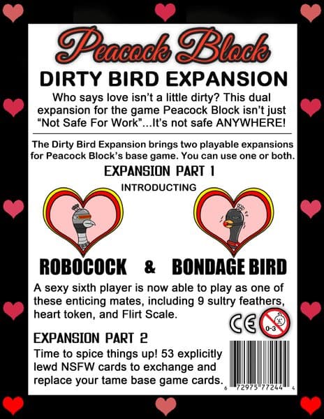 Peacock Block: "Dirty Bird" Expansion