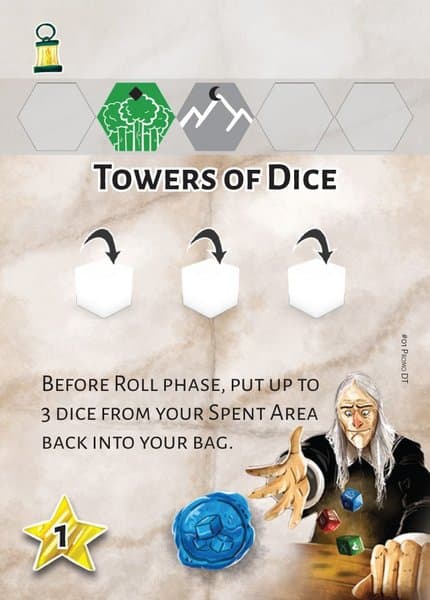 Dice Settlers: Towers of Dice Promo Card