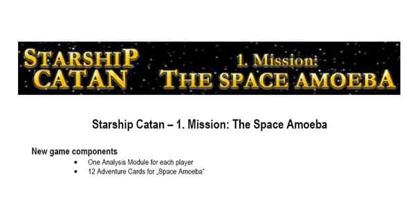 Starship Catan: 1st Mission – The Space Amoeba