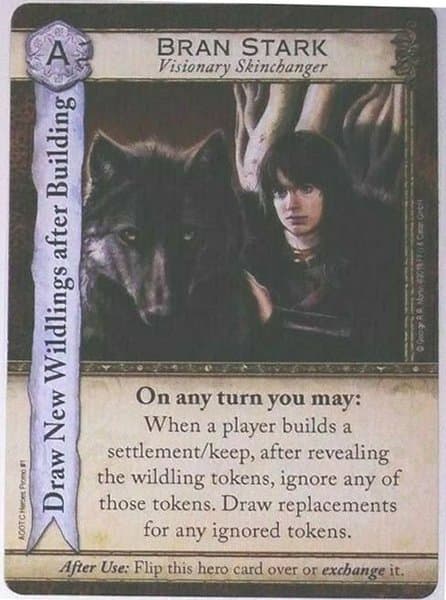 A Game of Thrones: Catan – Brotherhood of the Watch: Bran Stark Promo