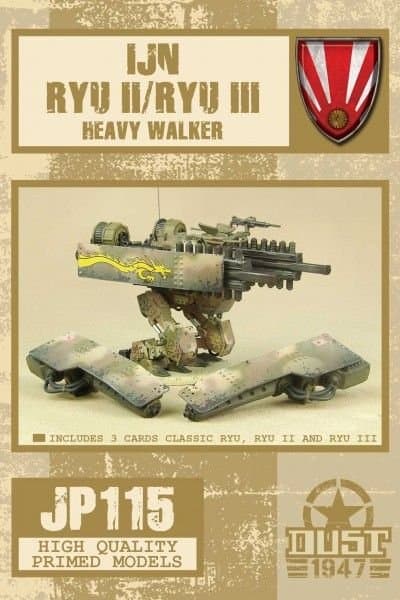 Dust 1947: IJN Ryu II/Ryu III Heavy Walker