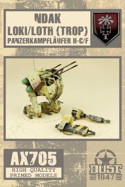 Dust 1947: Loki / Loth (Trop) PanzerKampfLäufer II-C/F