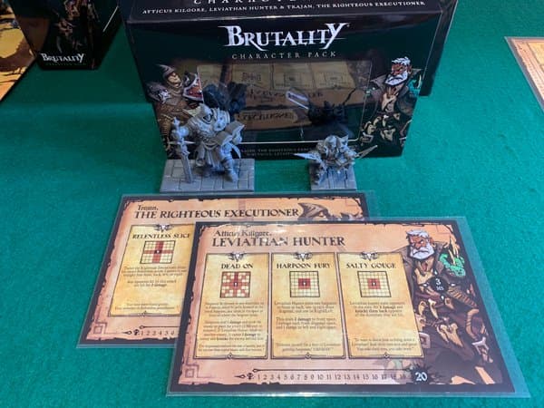 Brutality Character pack: Trajan, the Righteous Executioner & Atticus Kilgore, Leviathan Hunter