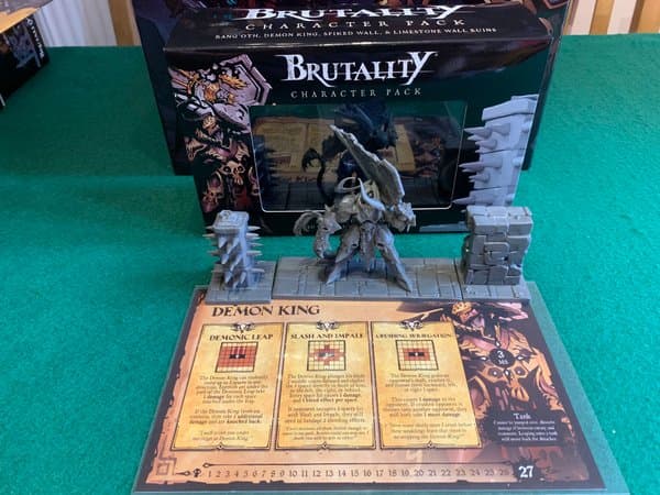 Brutality Character Pack: Rong'oth, Demon King, Spiked wall & Limestone wall ruins