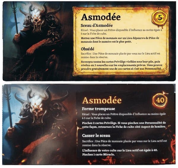 Cult: Asmodée