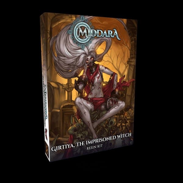 Middara: Girtiya, The Imprisoned Witch Resin Kit