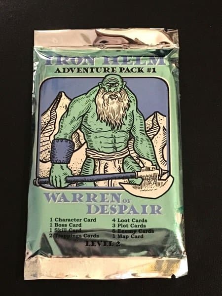 Iron Helm: Adventure Pack #1 – Warren of Despair