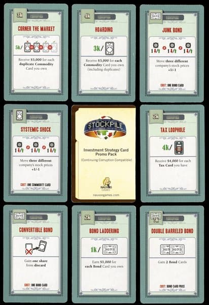 Stockpile: Investment Strategy Card Promo Pack