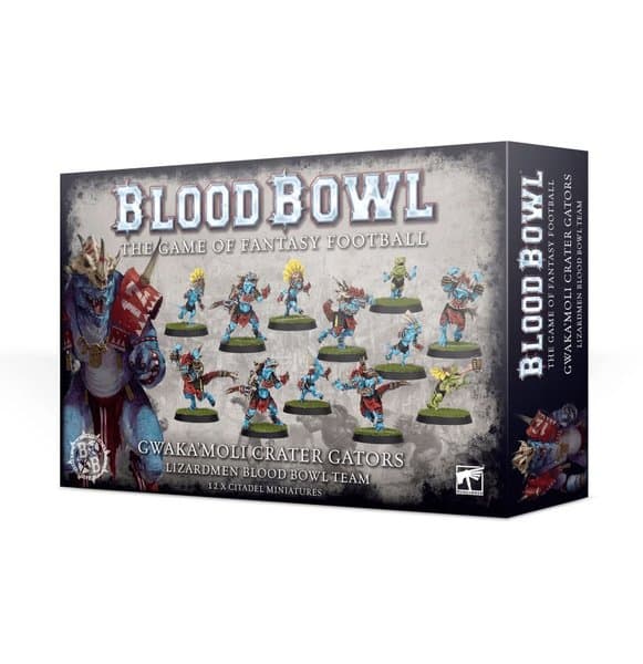 Blood Bowl (2016 Edition): Gwaka'moli Crater Gators – Lizardmen Blood Bowl Team
