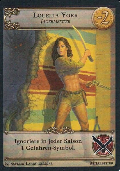Carnival of Monsters: Louella York Promo Card
