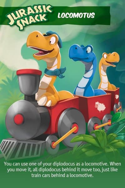 Jurassic Snack: Locomotus Promo Card