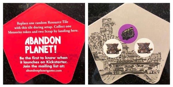Abandon Planet: Pre-Kickstarter Promo Tile