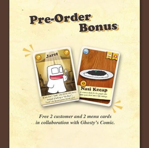 Waroong Wars (Second Edition): Ghosty Comics Promo cards