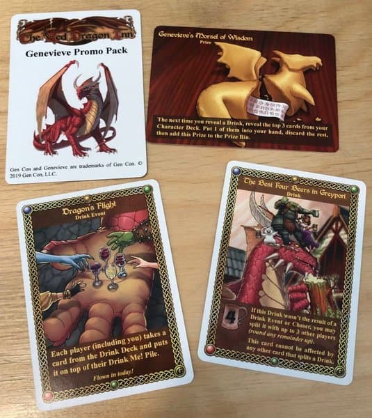 The Red Dragon Inn: Gen Con 2019 Genevieve Promo Pack