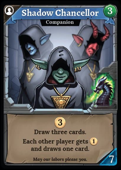 Clank! Legacy: Shadow Chancellor Promo Card