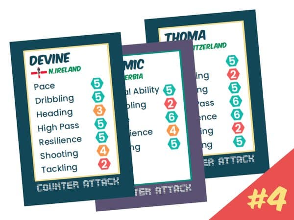Counter Attack: Player Cards Set #4