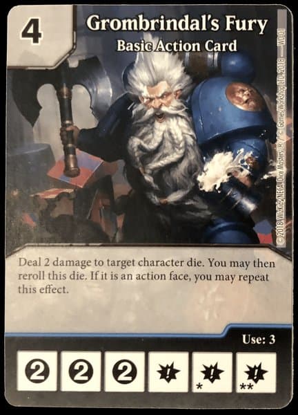 Warhammer 40,000 Dice Masters: Grombrindal's Fury Promo