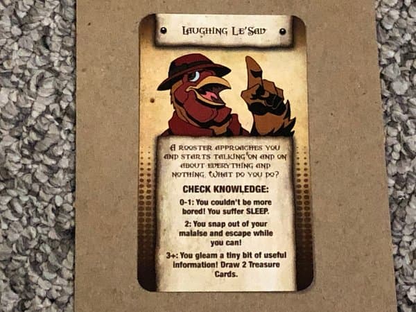 Wander: The Cult of Barnacle Bay – Laughing Le'Sav Promo Card