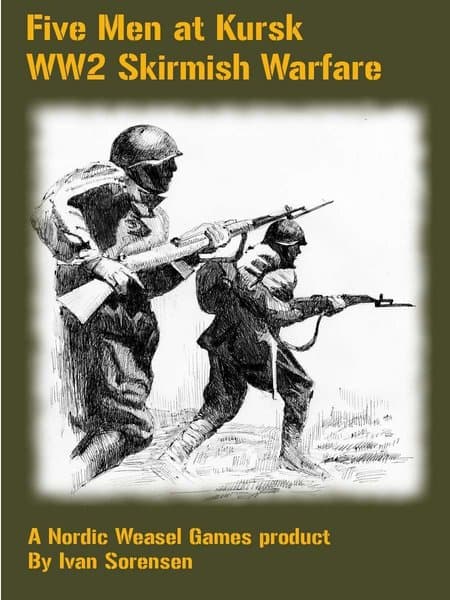 Five Men at Kursk WW2 Skirmish Warfare