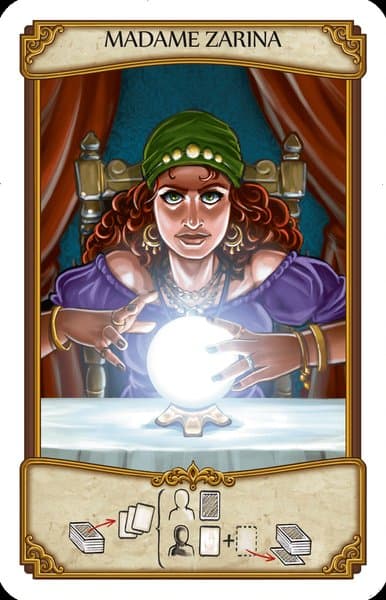Holmes: Sherlock & Mycroft – Madame Zarina Promo Card