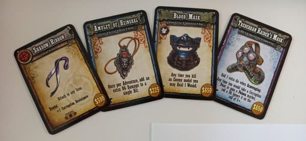 Shadows of Brimstone: Forbidden Fortress – Kickstarter Promo Cards