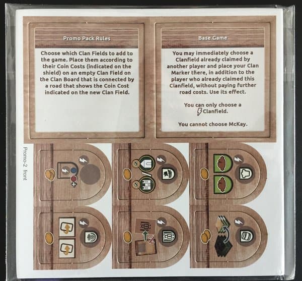 Glen More II: Chronicles – Promo 2: Lowland Clans