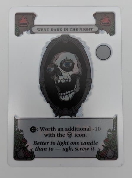 Gloom: Went Dark in the Night Promo Card