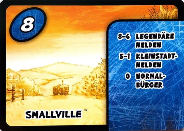 Justice League: Hero Dice – Superman: Smallville Promokarte