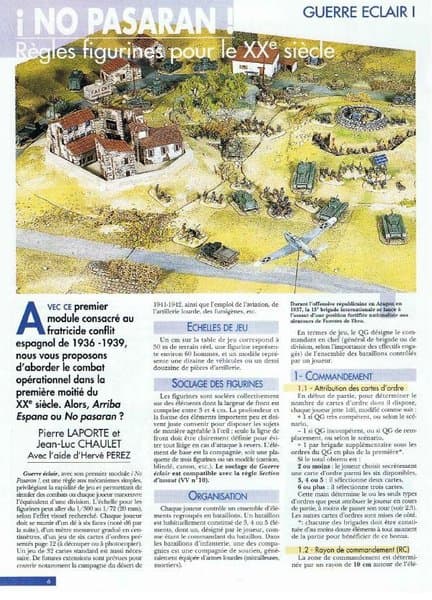Guerre éclair: ¡No Pasarán!