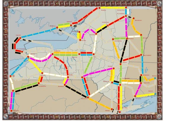 New York State (fan expansion for Ticket to Ride)