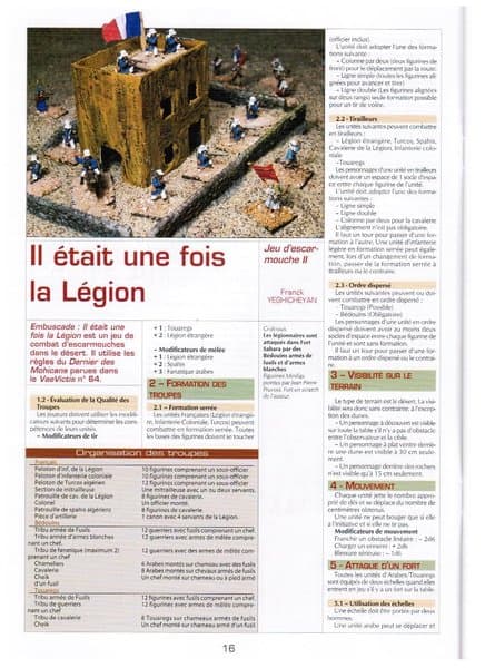 Le dernier des Mohicans: Il était une fois la Légion