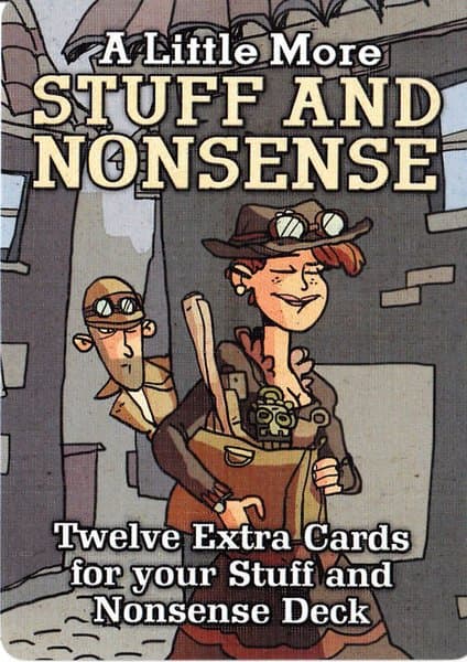 Stuff and Nonsense: A Little More Stuff and Nonsense