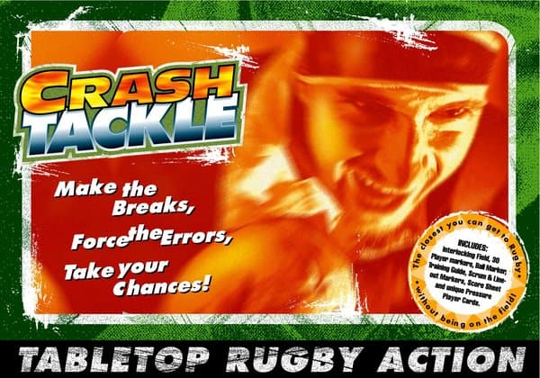 Crash Tackle Rugby Board Game