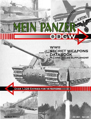Mein Panzer: WWII Secret Weapons Databook