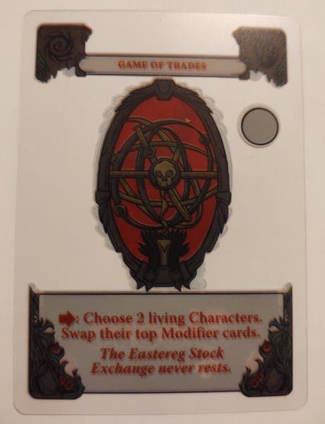 Gloom: Game of Trades Promo Card