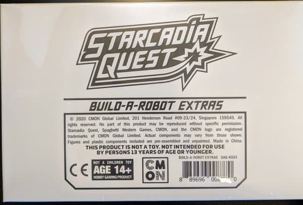 Starcadia Quest: Build-a-Robot – Extras