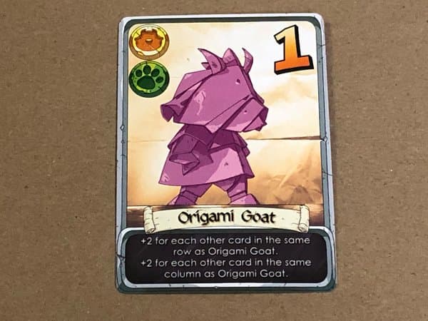 Battlegoats: Origami Goat Promo Card