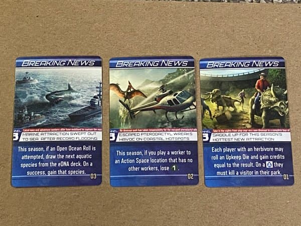 DinoGenics: Breaking News Promo Cards