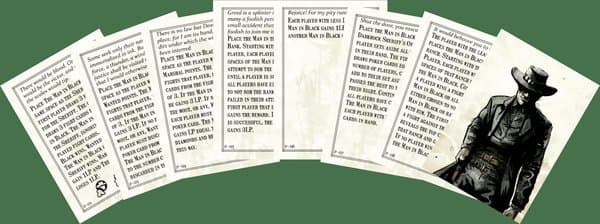 Western Legends: The Man In Black – Multiplayer Variant Promo Cards
