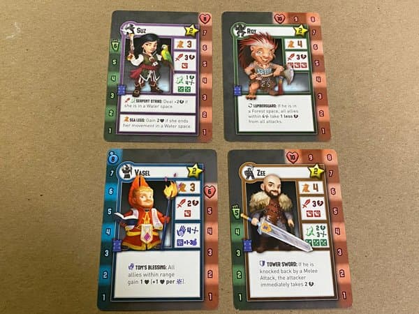 Tiny Epic Tactics: Dice Tower 2020 Promo Cards