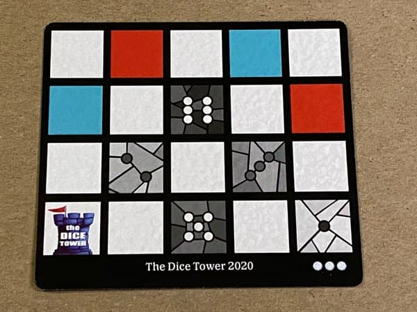 Sagrada: Promo 10 – Dice Tower 2020 Window Pattern Card