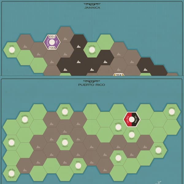 Age of Steam Expansion: Jamaica / Puerto Rico