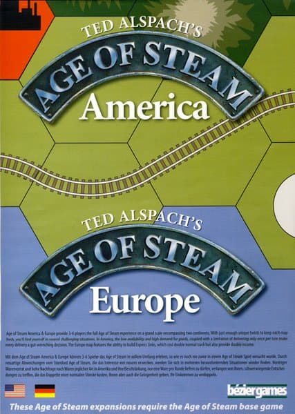 Age of Steam Expansion: America / Europe