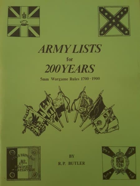 200 Years Army Lists
