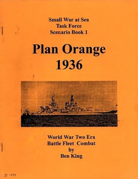 Task Force: Scenario Book 1 – Plan Orange 1936
