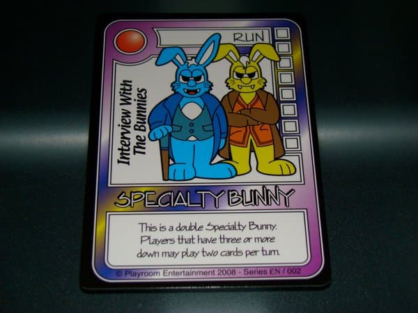Killer Bunnies and the Quest for the Magic Carrot: Interview With The Bunnies Promo Card