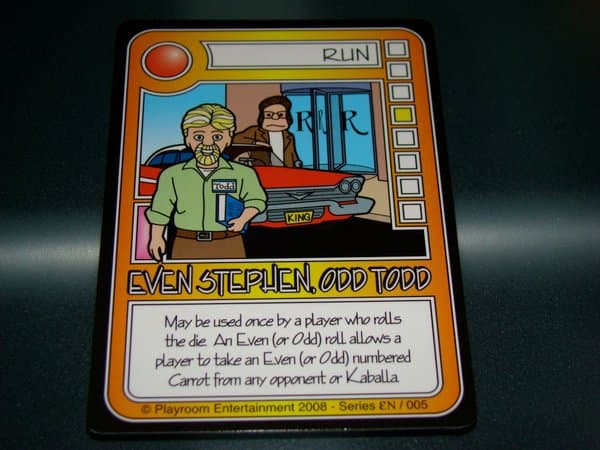 Killer Bunnies and the Quest for the Magic Carrot: Even Stephen, Odd Todd Promo Card
