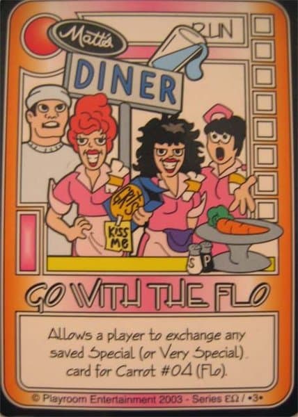 Killer Bunnies and the Quest for the Magic Carrot: Go With The Flo Promo Card